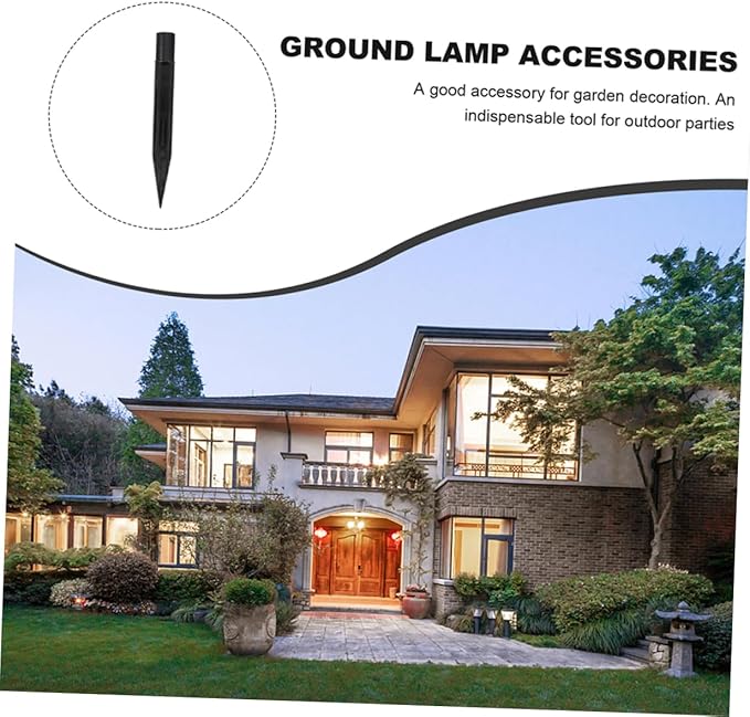 MERRYHAPY 30pcs Luminous Floor Lamp Led Ground Stakes Outdoor Solar Pathway Lights Replacement Stakes Plastic | Lumora