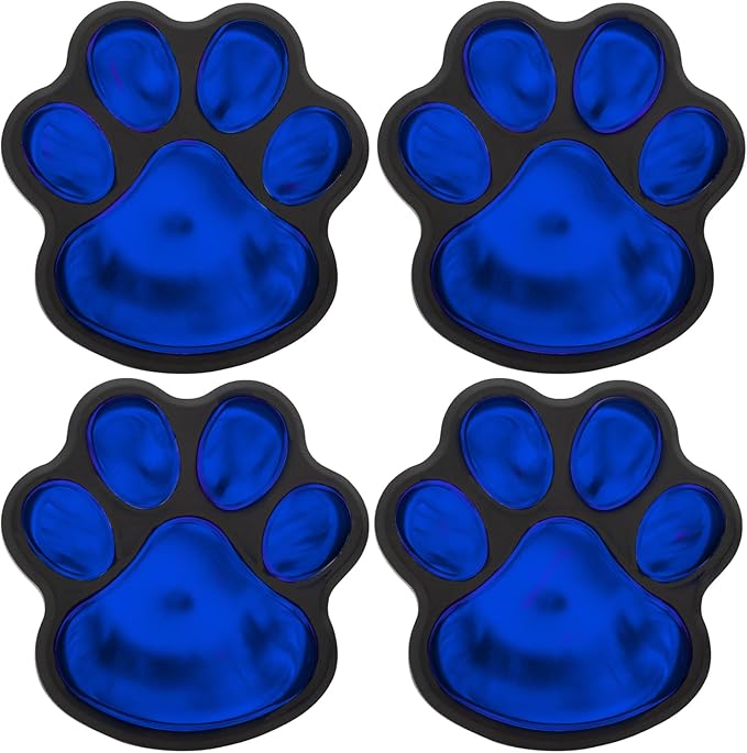 GreaterGood Paw Print Solar Ground Lights Outdoor LED Pathway Lights Color Changing Waterproof Garden Decor for | Lumora