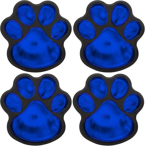 GreaterGood Paw Print Solar Ground Lights Outdoor LED Pathway Lights Color Changing Waterproof Garden Decor for | Lumora