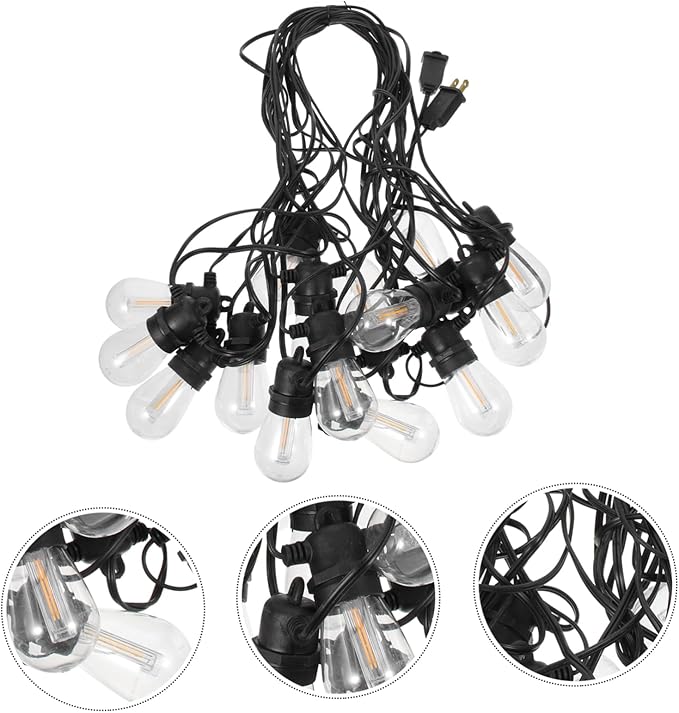 15m Led String Lights Outdoor Festive Canopy Lights for Parties Gardens and Christmas Decorations LEDs Us | Lumora