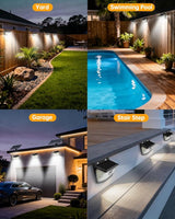 Aootek New Solar Motion Sensor Lights 120 LEDs with Lights Reflector,270° Wide Angle, IP65 - Outdoor Path Light | Lumora