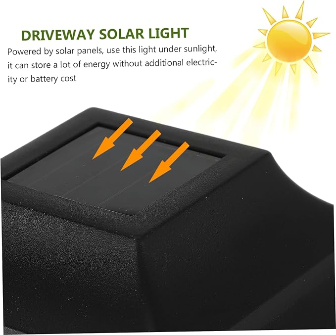 Angoily 4pcs Solar Garden Lights Led Lawn Lamp Solar Powered Outdoor Landscape Light for Pathway Decor and Festivals Easy Installation with No Wiring Needed