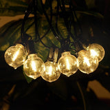 100FT Outdoor String Lights, Waterproof Patio Lights with 50 LED G40 Globe Shatterproof Bulbs, Connectable | Lumora