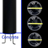 LED Bollard Landscape Lights 38" 20W 3000K 120V-277V Commercial/Residential Modern - Outdoor Security Flood Light | Lumora