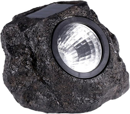 ARTIBETTER 2pcs Simulation Stone Solar Lamp Outdoor Garden Lights Solar Pathway Lamp Landscape Light for Patio Driveway