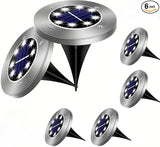 6/16/18 Pack Solar Lights Outdoor, IP44 Waterproof Solar Ground Lights with 8 Modes, Solar Powered Landscape | Lumora