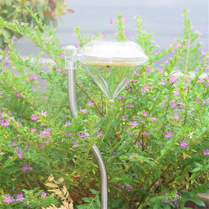 Ulalaza 4Pcs Solar Landscape Light Outdoot Stake Lights for Lawn Walkway Driveway Outdoor Yard Garden(Warm White)