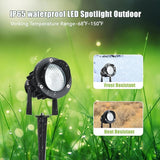 10W Dusk to Dawn Led Light 120V 3000K 1000lm Warm White Landscape Outdoor Spotlights with Photocell Sensor IP65 | Lumora