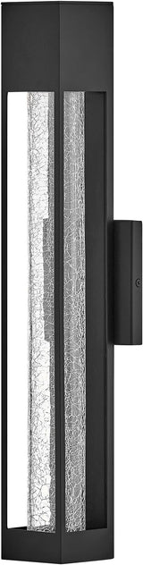 Hinkley Vapor Medium Wall Mount Lantern, Black | Lumora