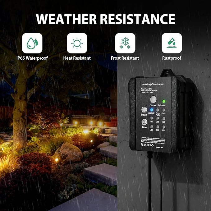 All-in-One Low Voltage Landscape Lighting Kit, 6W 3000K Outdoor LED Landscape Spotlights with 65W Transformer | Lumora