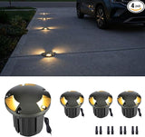 Gardenreet Landscape Well Light - Brass Ip65 Wired Outdoor In-Ground Lighting, Waterproof 12V LED Low Voltage | Lumora