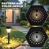 Super Bright Solar Light, Waterproof 6 Pack, Up to 12 Hours of Solar Outdoor Access Garden Light, Automatic on/Off | Lumora