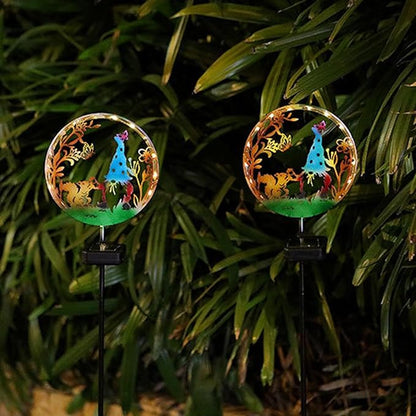 Solar Lights Outdoor | Fence Decoration | Garden Decor Solar Light | for Homeowners Gardeners Path Backyard Patio Walkway Driveway Flower Bed Deck Fence Lawn Yard