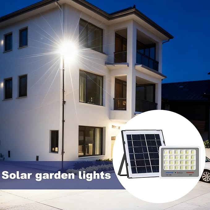 Solar Lights Outdoor Waterproof - Waterproof Bright LED Lamp - Solar Pathway Lights,for Roof Wall Pathway Garden Patio Driveway Porch Sidewalk Walkway