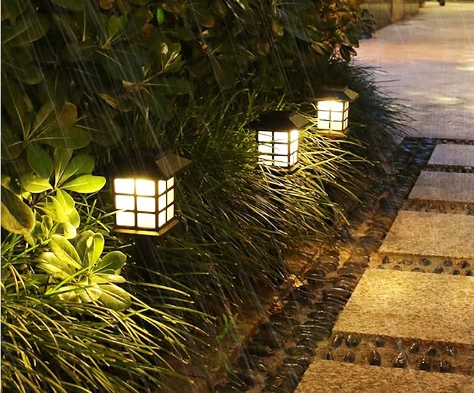 2Pcs Solar Garden Lights Outdoor Color Changing Decorative Ball Solar Lights for Patio/Lawn/Yard/Path/Christmas