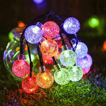 Ulalaza 2PCS Garden Solar Lights Multi-Color Changing LED Flower Stake Light Decorative Landscape Lawn Yard Outdoor Lights Length 500mm/20inch, 50 Bulbs Colored Lights