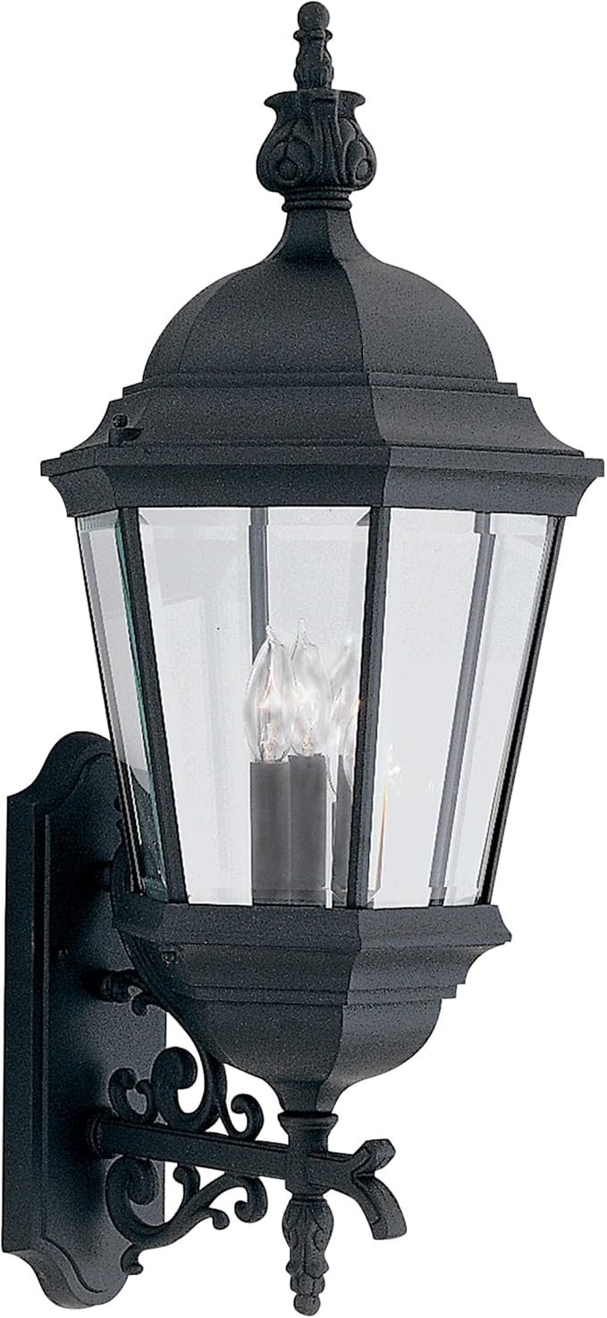 Designers Fountain 2952-BK Value Collection Wall Lanterns, Black
