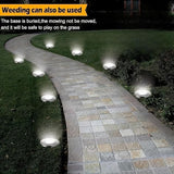 6/16/18 Pack Solar Lights Outdoor, IP44 Waterproof Solar Ground Lights with 8 Modes, Solar Powered Landscape | Lumora