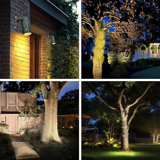 Arrownine Landscape Lighting Moonlighting Tree Down Lighting Fixture,Low Voltage 12V Outdoor Lighting Wall Mounted | Lumora