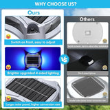 Bosceos Solar Driveway Lights Deck Dock Lights Outdoor 12 Pack, 9 Colors in 1, Pathway Light Solar Powered | Lumora