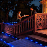 T-SUN Solar Deck Lights Outdoor Waterproof, Deck Lights Solar Powered, Driveway Marker Light for Fence Front Door | Lumora