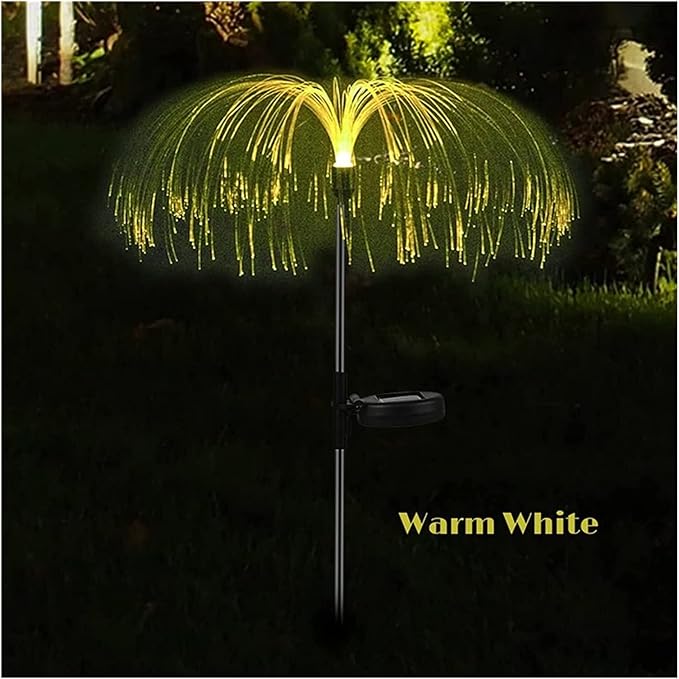 Solar Garden Lights Garden Lights Solar Outdoor Solar Jellyfish Lights Waterproof Solar Garden Lights 7 Colors Replacement Pathway Lights Solar Sunflowers For Garden Patio Decorations Garden Lights Wa