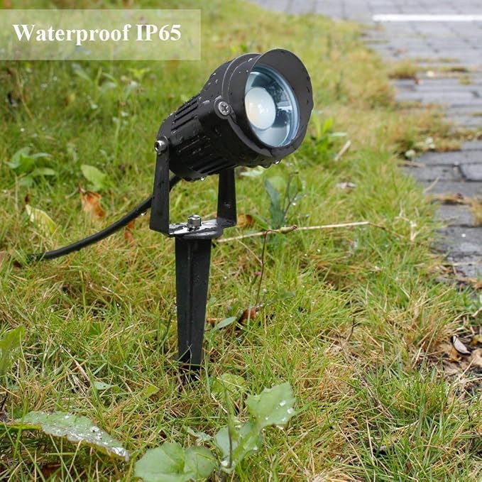 8Pack 5W Low Voltage Landscape Lights with Connectors Outdoor Lighting 24V AC/DC Focusing Lens LED Landscape | Lumora