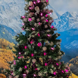 Novelty Lights 24FT 70 LED C6 Christmas String Lights, Outdoor Commercial Grade Tree Decorations, Permanent LED | Lumora