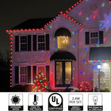 Vintage Christmas Lights Outdoor 25Ft C9 Valentines Day Light 25 LED Shatterproof Red String Light, Extendable Red | Lumora