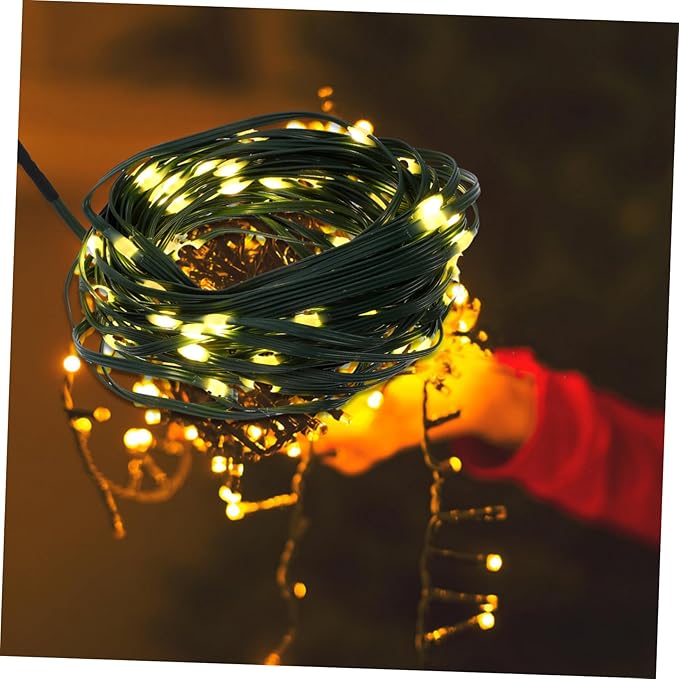 UPKOCH 4.5v Outdoor Solar Led Light Strip Cuttable String Lights for Decorative Lighting for Garden Home Shop
