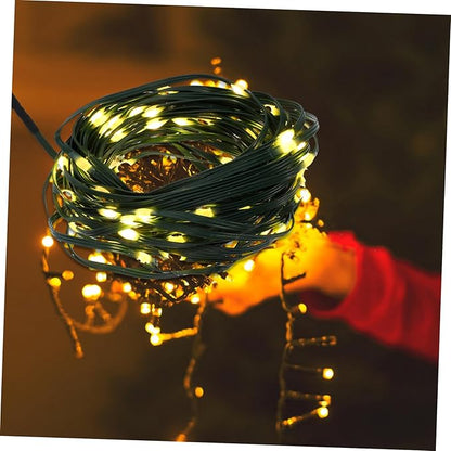 UPKOCH 4.5v Outdoor Solar Led Light Strip Cuttable String Lights for Decorative Lighting for Garden Home Shop