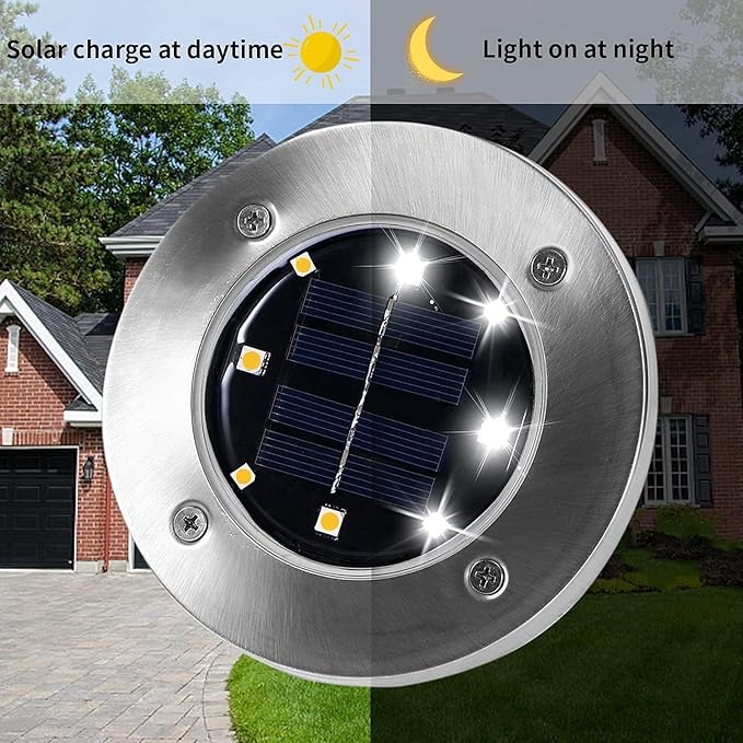 INCX Solar Lights Outdoor Waterproof, 16 Pack Solar Light for Outside, Garden Lights Landscape Lighting for Patio | Lumora