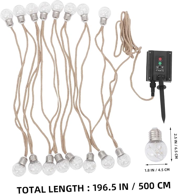 Solar Lights String Led Decorative Lights Outdoor String for Party Wedding Home Decor