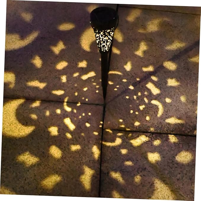 Solar Yard Lights Outdoor Waterproof Solar Garden Path Lights Warm White Landscape Lighting for Lawn Patio Backyard Decoration