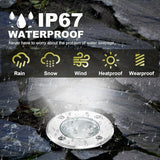 8Pack Low Voltage Landscape Lights with Connectors 3W LED 12-24V In-Ground Lighting IP67 Waterproof Garden Light | Lumora