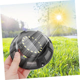NUOBESTY 4Pcs Solar Ground Lights Outdoor Patio Pathway Landscape Lighting with Rotatable Side Glow Design Easy | Lumora
