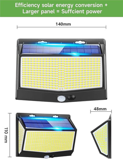 QUQUQ Solar Pathway Lights Wireless Solar Powered Outdoor Lights Garden Easy Installation Yard Patio Decor