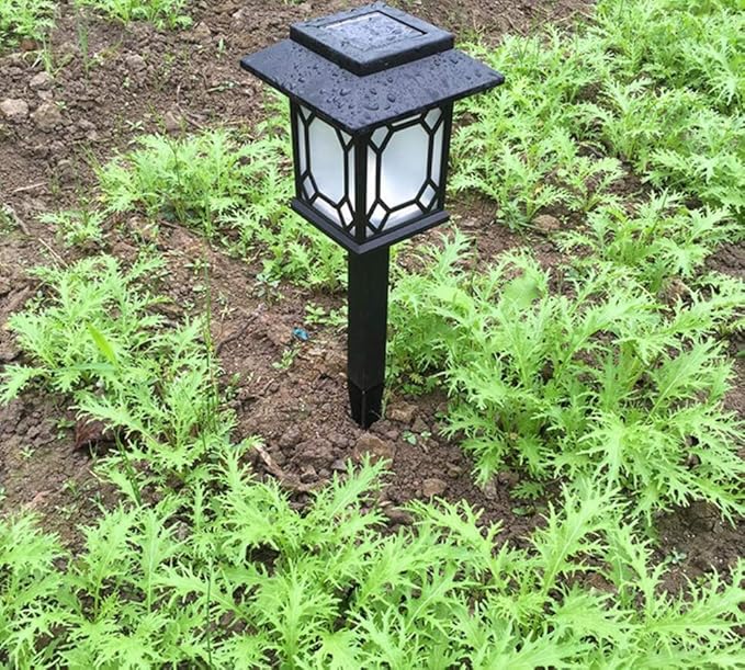 Solar Pathway Lights Outdoor Waterproof LED Solar Garden Lights Landscape Lights for Walkway Patio Path Lawn Garden Yard Driveway,White,4 Pack