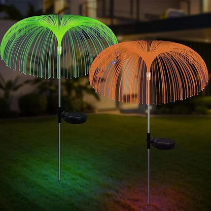 Solar Lights for Garden, Waterproof with Colour Changing – LED Garden Lights with Stakes, for Festival Balconies Terraces Halloween Patios Porches Entrance Party Pathway