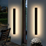 Mikeru 47.2in Outdoor Wall Light Fixtures, 3000k Exterior Wall Sconces, Acrylic Invisible Lighting for Porch | Lumora