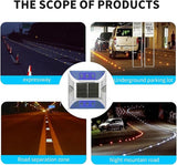 Solar Deck Lights | Waterproof LED Garden Lighting - LED Solar Powered Driveway - Outdoor Security Flood Light | Lumora