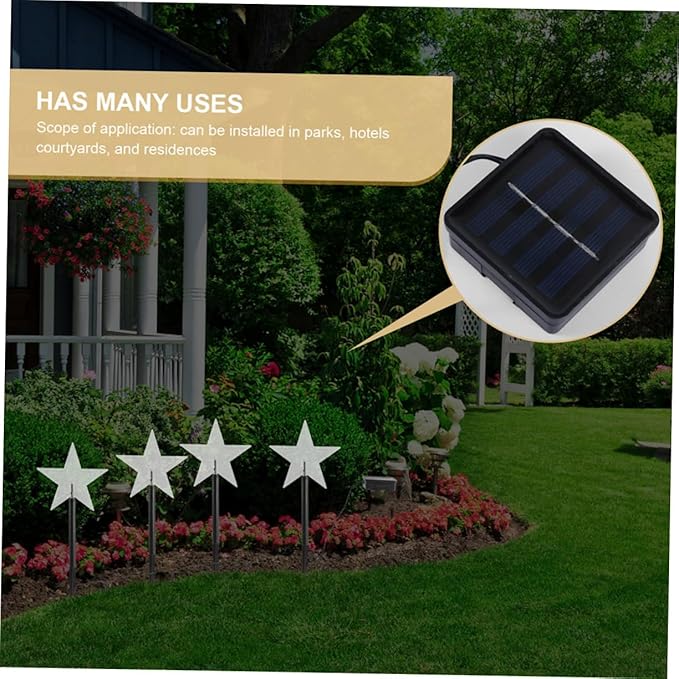 Milisten 1set Solar Powered Christmas Landscape Light for Garden Lawn and Patio Decor Adorable - Outdoor Path Light | Lumora