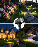 ZZXX 3W Low Voltage Landscape Lighting with Connectors LED Landscape Spotlights Waterproof Low Voltage Landscape | Lumora