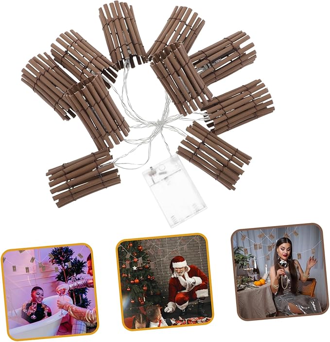 GLEAVI Outdoor Rattan String Lights Battery Operated Decorative Lighting for Garden Patio and Balcony Warm Bulbs for Cozy Atmosphere for Festivals and Gatherings