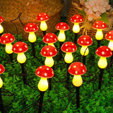 12pk,Cute Solar Lights,Outdoor Path Lights,8 Modes Waterproof Lamp Outside Garden Lights for Pathway Lawn Patio | Lumora