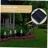 Milisten 1set Solar Christmas Tree Light Ground Insert Solar Light for Garden Decor Outdoor Holiday Decoration | Lumora