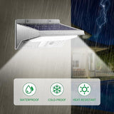 iThird Solar Lights Outdoor Motion Sensor, LED Solar Powered Outdoor Lights Stainless Steel Solar Security Light | Lumora