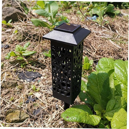 ARTIBETTER Unique Solar Pathway Lights 6 Pack Waterproof Ground Plug Garden Lamps for Yard Deck Fence Event Decor Weatherproof