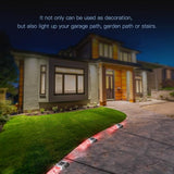 JIGUOOR Solar Deck Lights LED Driveway Lights Solar Powered Dock Light Outdoor IP68 Waterproof Road Markers for | Lumora