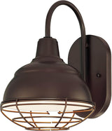 Millennium RWHWB8-ABR Restoration One Light Wall Bracket from R Series Collection in Bronze/Dark Finish | Lumora
